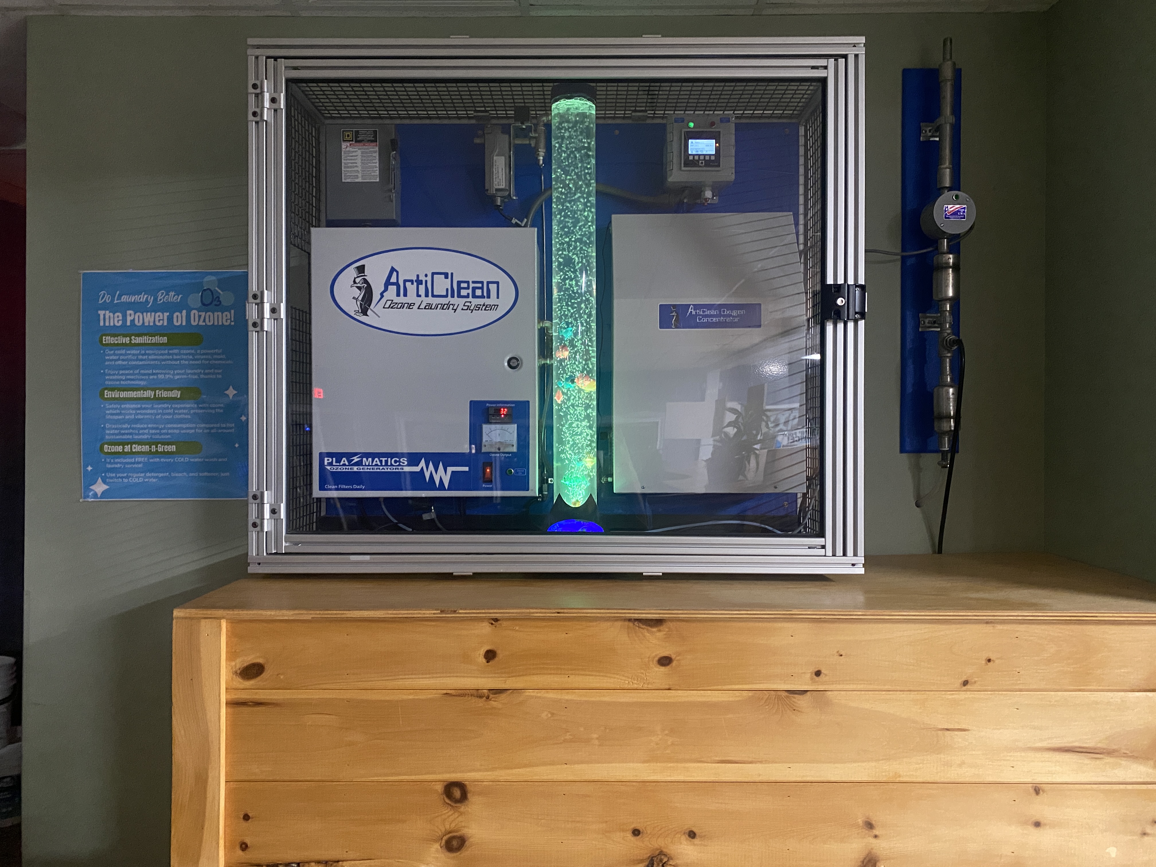 Eco Friendly Ozone Laundry Technology At Clean N Green