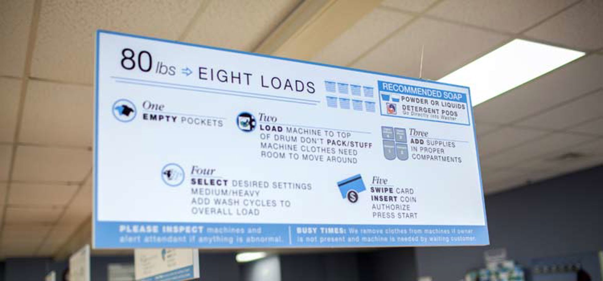 Laundromat Services Banner